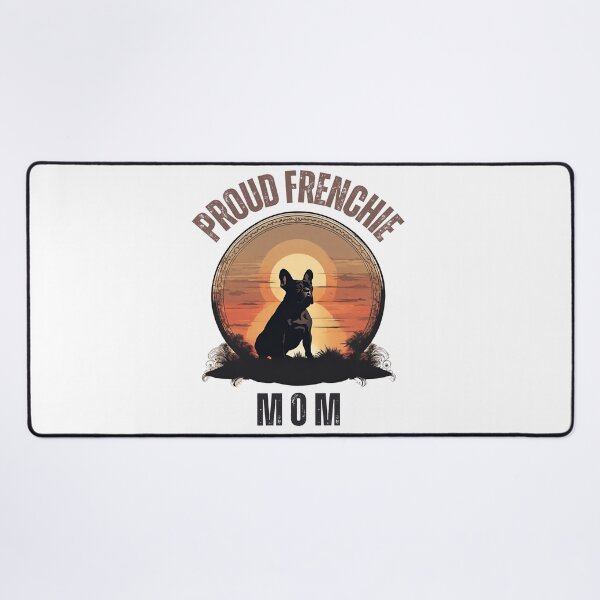 Item preview, Proud Frenchie Mom Vintage Sunset designed and sold by Fredster1966.