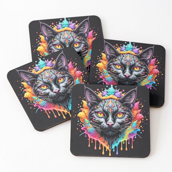 Item preview, Trippy Cat designed and sold by shortiiblazed.