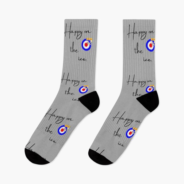 Item preview, Happy on the Ice Curling designed and sold by VJKTees.