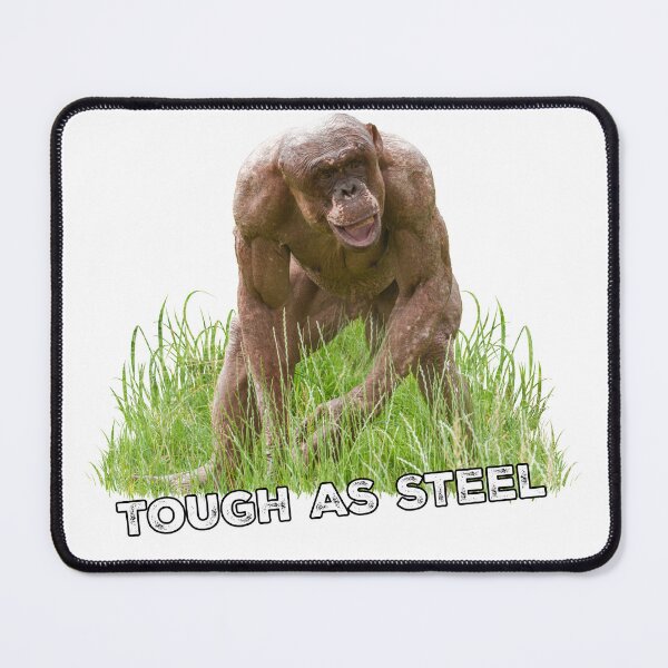 Item preview, Hairless Chimp Tough As Steel designed and sold by rawshutterbug.