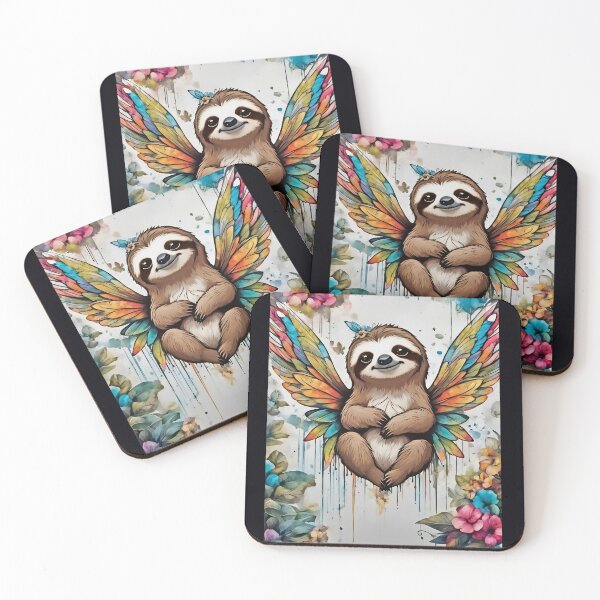 Item preview,  Happy Sloth Fairy No. 003 designed and sold by FaerieFusion.