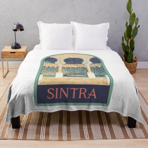 Item preview, Sintra Moorish Decoration Illustration Print | Art of Portugal designed and sold by Lemomo-artworks.
