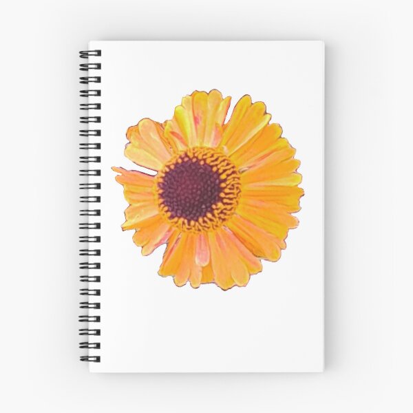 Item preview, Short and sassy Helenium sneezeweed plant Bright orange yellow flower T-Shirt designed and sold by Artonmytee.