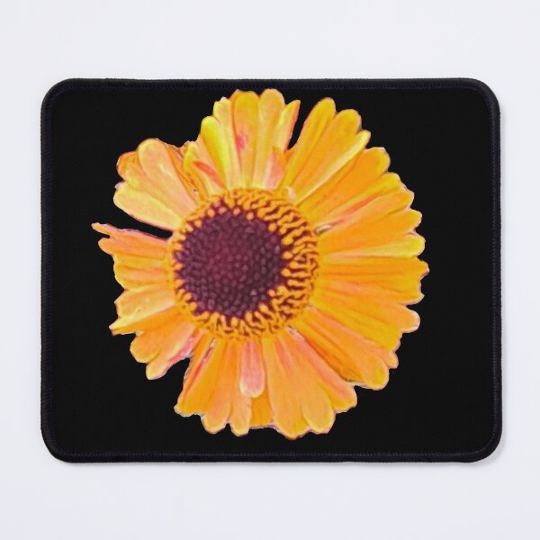 Item preview, Short and sassy Helenium sneezeweed plant Bright orange yellow flower T-Shirt designed and sold by Artonmytee.