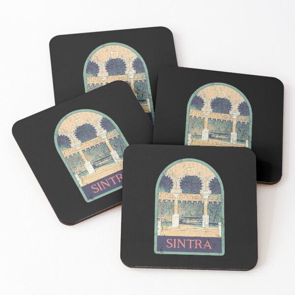 Item preview, Sintra Moorish Decoration Illustration Print | Art of Portugal designed and sold by Lemomo-artworks.