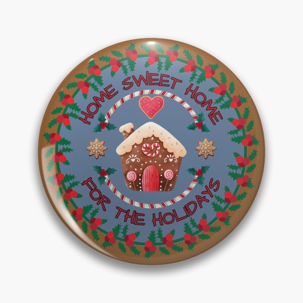 Item preview, Cute Christmas Gingerbread Home sweet Home for Holidays designed and sold by Shean Fritts.