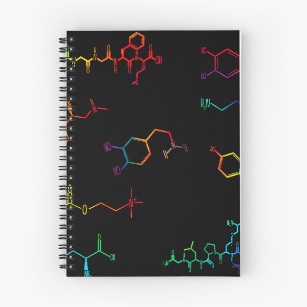 Item preview, Neurotransmitters Happy Chemicals Tie Dye Sticker Sheet designed and sold by GrellenDraws.