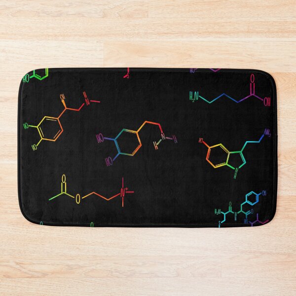 Item preview, Neurotransmitters Happy Chemicals Tie Dye Sticker Sheet designed and sold by GrellenDraws.
