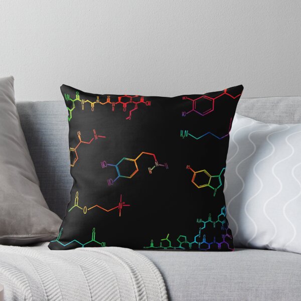 Item preview, Neurotransmitters Happy Chemicals Tie Dye Sticker Sheet designed and sold by GrellenDraws.