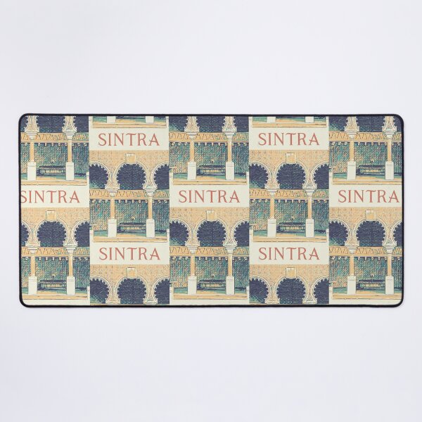 Item preview, Sintra Moorish Decoration Illustration Print | Art of Portugal designed and sold by Lemomo-artworks.