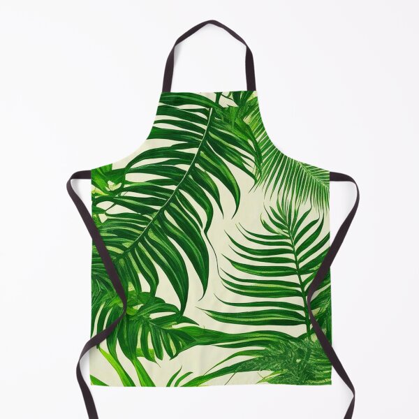 Item preview, Peaceful Greenery - Vibrant Green Tropical Fern Leaves Pattern designed and sold by SassyArtistry.