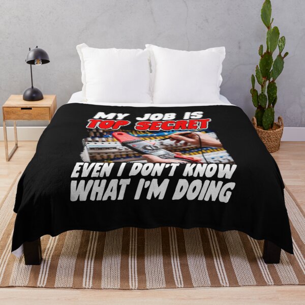 Item preview, My job is top secret Electrician / Electrician designed and sold by Tee Hub.