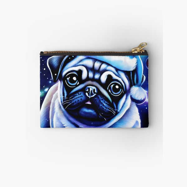 Item preview, Pug HAPPY HOLIDAYS 73 MERRY CHRISTMAS   designed and sold by RedBluffTraders.