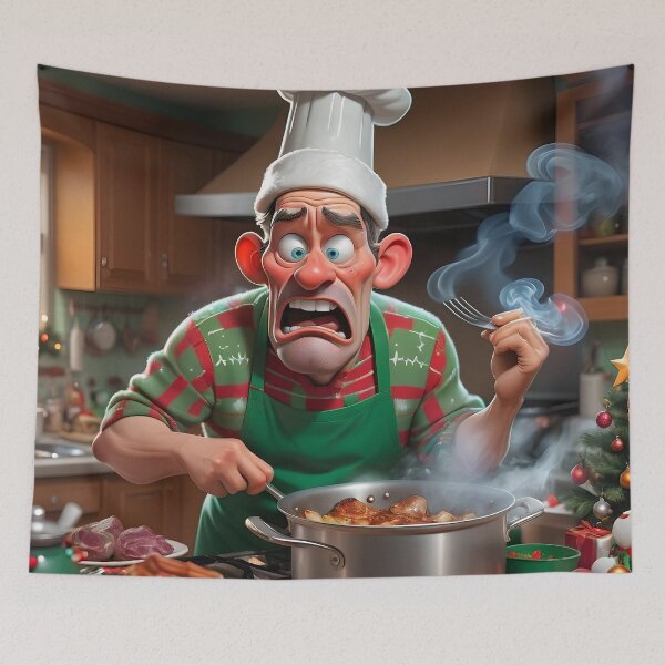 Item preview, Stress in the kitchen for Christmas dinner  designed and sold by Kaleddis.