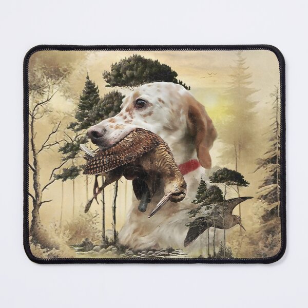 Item preview, A Woodcock with the English setter designed and sold by TammyHunterArt.