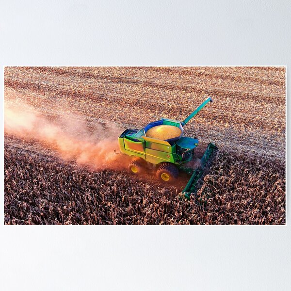 Item preview, John Deere S780 Combine Harvesting Corn designed and sold by train-shop.