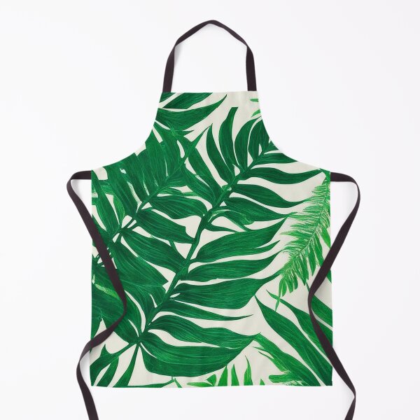 Item preview, Beautiful Zen Greenery - Vibrant Green Tropical Fern Leaves Pattern designed and sold by SassyArtistry.
