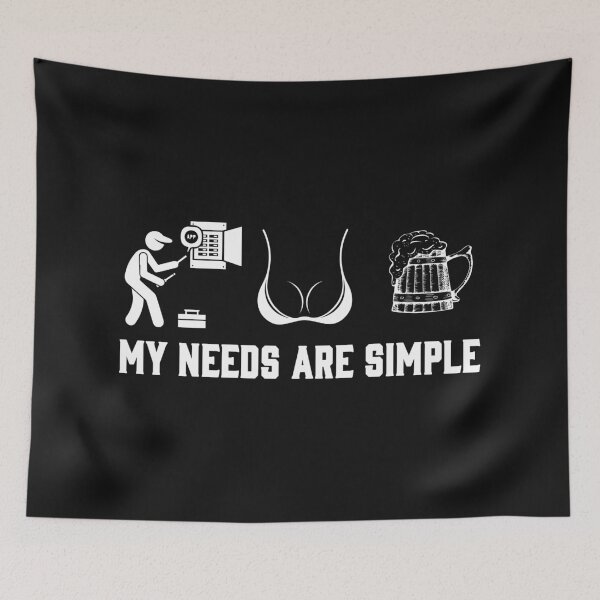 Item preview, My Need Are Simple Electrician / Electrician designed and sold by Tee Hub.