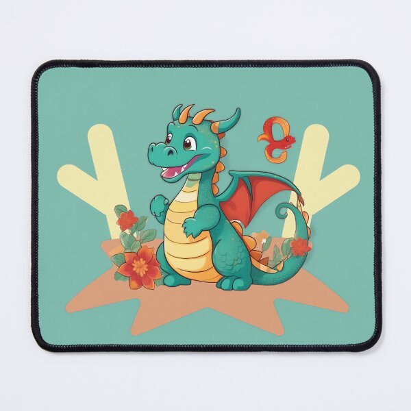 Item preview, 2024 Dragon: New Year Greetings Illustrated designed and sold by EnjoYarty.