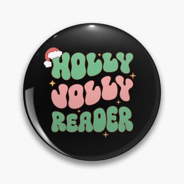 Artikelvorschau, Grooviger Holly Jolly Reader für Buchliebhaber zu Weihnachten entworfen und verkauft von LI1L.