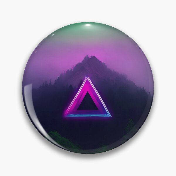 Item preview, Neon Mountain: A Surreal Journey into the Unknown designed and sold by Alihassan-Art.