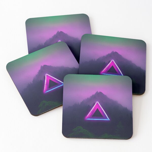 Item preview, Neon Mountain: A Surreal Journey into the Unknown designed and sold by Alihassan-Art.