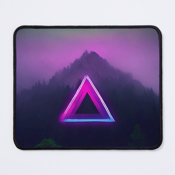 Item preview, Neon Mountain: A Surreal Journey into the Unknown designed and sold by Alihassan-Art.