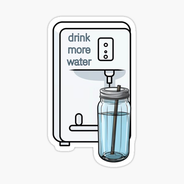 Vista previa del artículo con la obra «Botella de agua con dispensador de agua.», diseñado y vendido por C-Plus-Home.