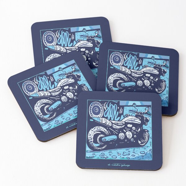 Item preview, Ride in Style: Series #5 Set of 12 Motorbike Art Prints - Motorcycle Enthusiast Collection designed and sold by elmitchoart.