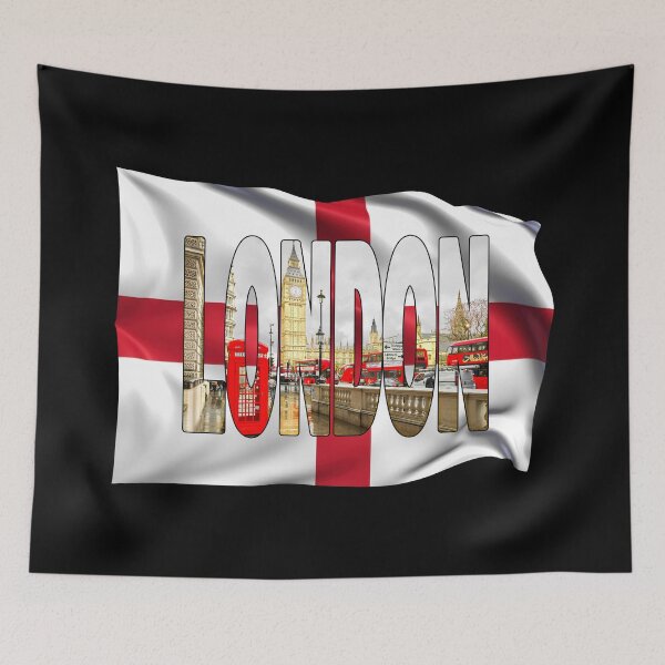 Item preview, LONDON - London Reds with Big Ben & Flag designed and sold by Adam Gormley.