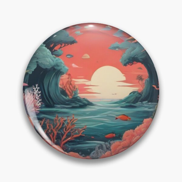 Item preview, Oceanic Coral Dreamscape designed and sold by reksitawardani.