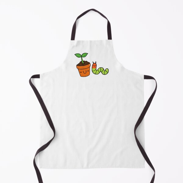 Item preview, Kawaii Caterpillar and Potted Plant designed and sold by kawaiilife.