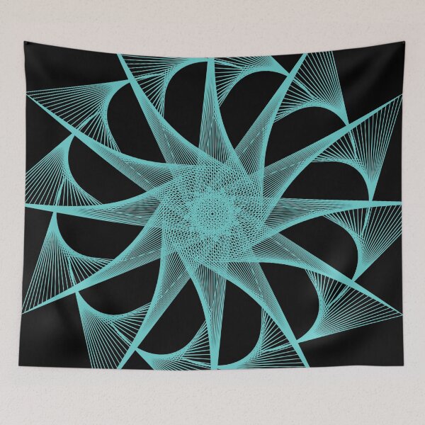 Item preview, Circles On Circle-3 [10725-3-CYAN-BB] designed and sold by LottMultimedia.