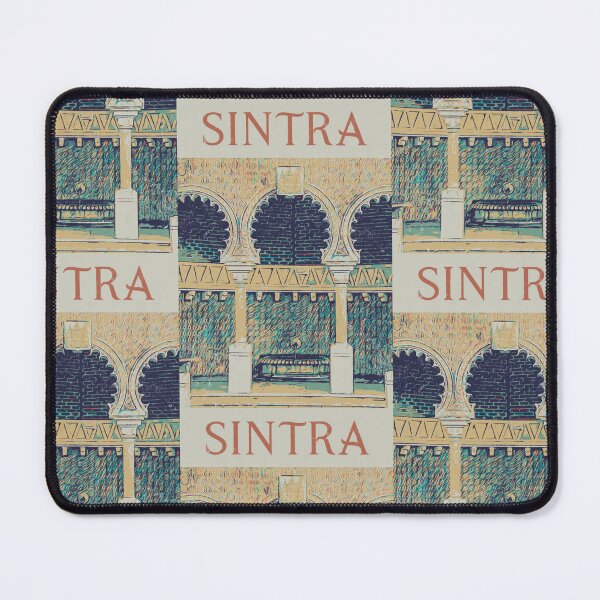 Item preview, Sintra Moorish Decoration Illustration Print | Art of Portugal designed and sold by Lemomo-artworks.