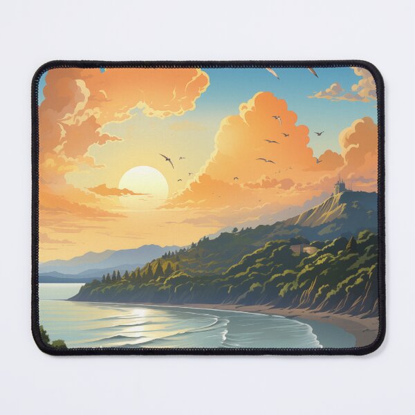 Item preview, Stinson Beach Travel Poster designed and sold by Keeton Martin.