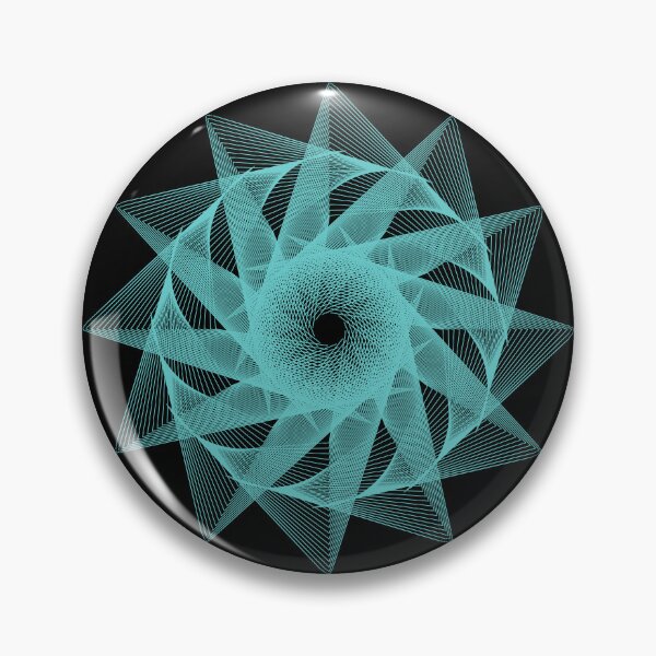 Item preview, Circles On Circle-3 [10694-3-CYAN-BB] designed and sold by LottMultimedia.