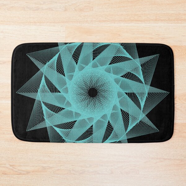 Item preview, Circles On Circle-3 [10694-3-CYAN-BB] designed and sold by LottMultimedia.