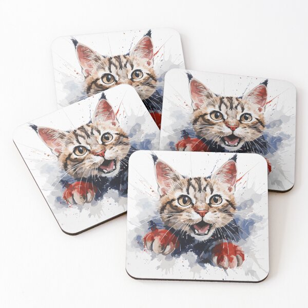 Item preview, super hero cat designed and sold by ADSOFTTH.