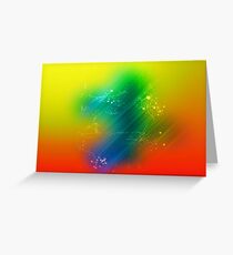 Abstract Greeting Card
