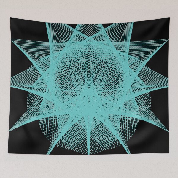 Item preview, Circles On Circle-3 [10561-3-CYAN-BB] designed and sold by LottMultimedia.