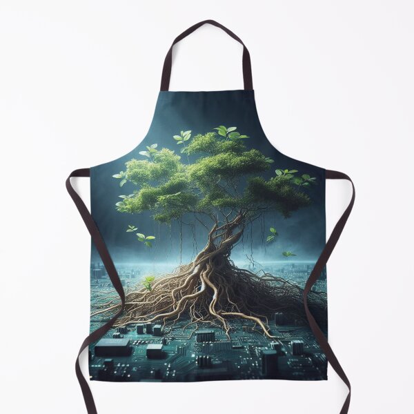 Item preview, RootRevolt - Tree Tech-Nature Fusion designed and sold by WorkingsHandsBD.