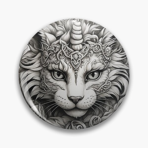 Item preview, gato unicornio designed and sold by ArtTechSphere.