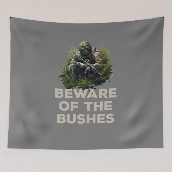 Item preview, Beware of Bushes Escape From Tarkov Rat the Bushes Gang designed and sold by Samanthi007.