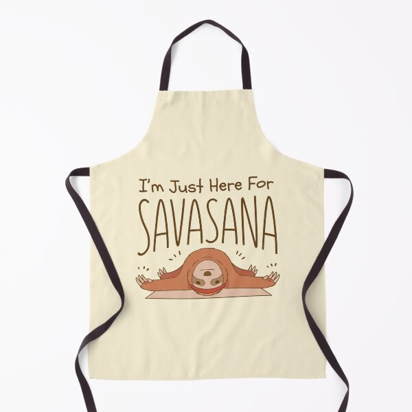 Item preview, Yoga Sloth Just Here For Savasana designed and sold by XCIV.