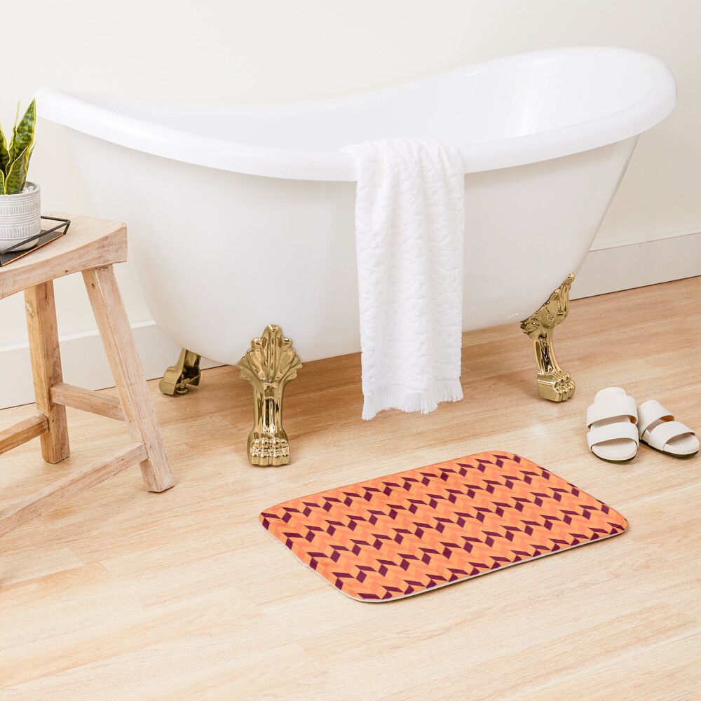 Item preview, Bath Mat designed and sold by ColorfulPatt-n.