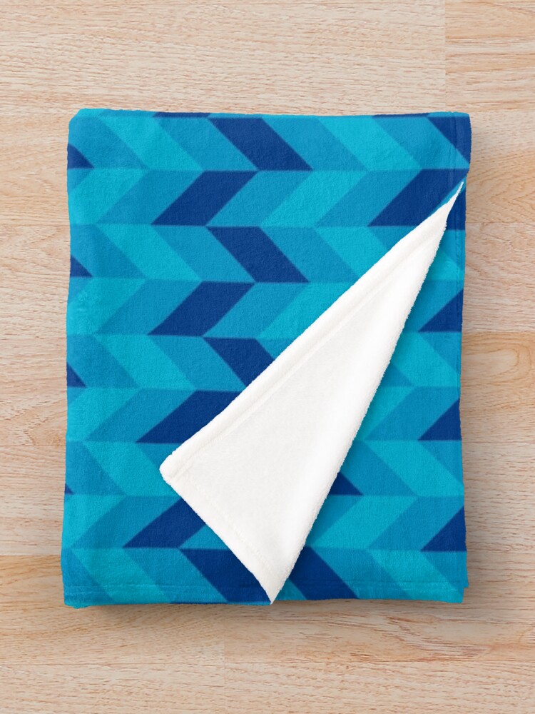Thumbnail 3 of 6, Throw Blanket, Geometric forms designed and sold by ColorfulPatt-n.