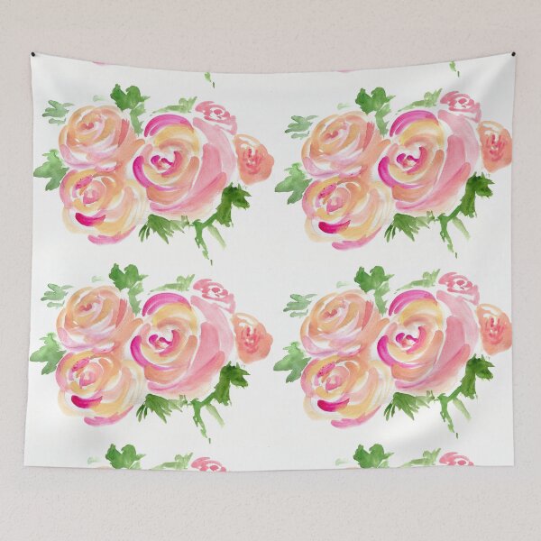 Item preview, Tangerine Roses designed and sold by Praline Creative.