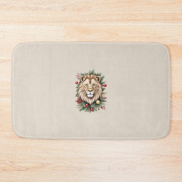 Item preview, LN08 Lion, christmas designed and sold by onenatureplace.