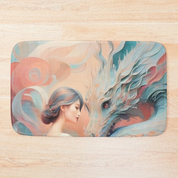 Item preview, The Lady And Her Dragon designed and sold by AbominationShop.