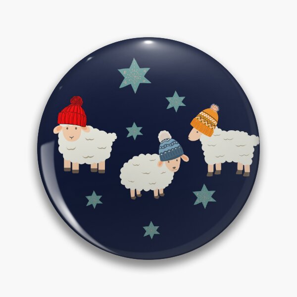 Item preview, Cute Christmas Sheep designed and sold by AnulaArt.